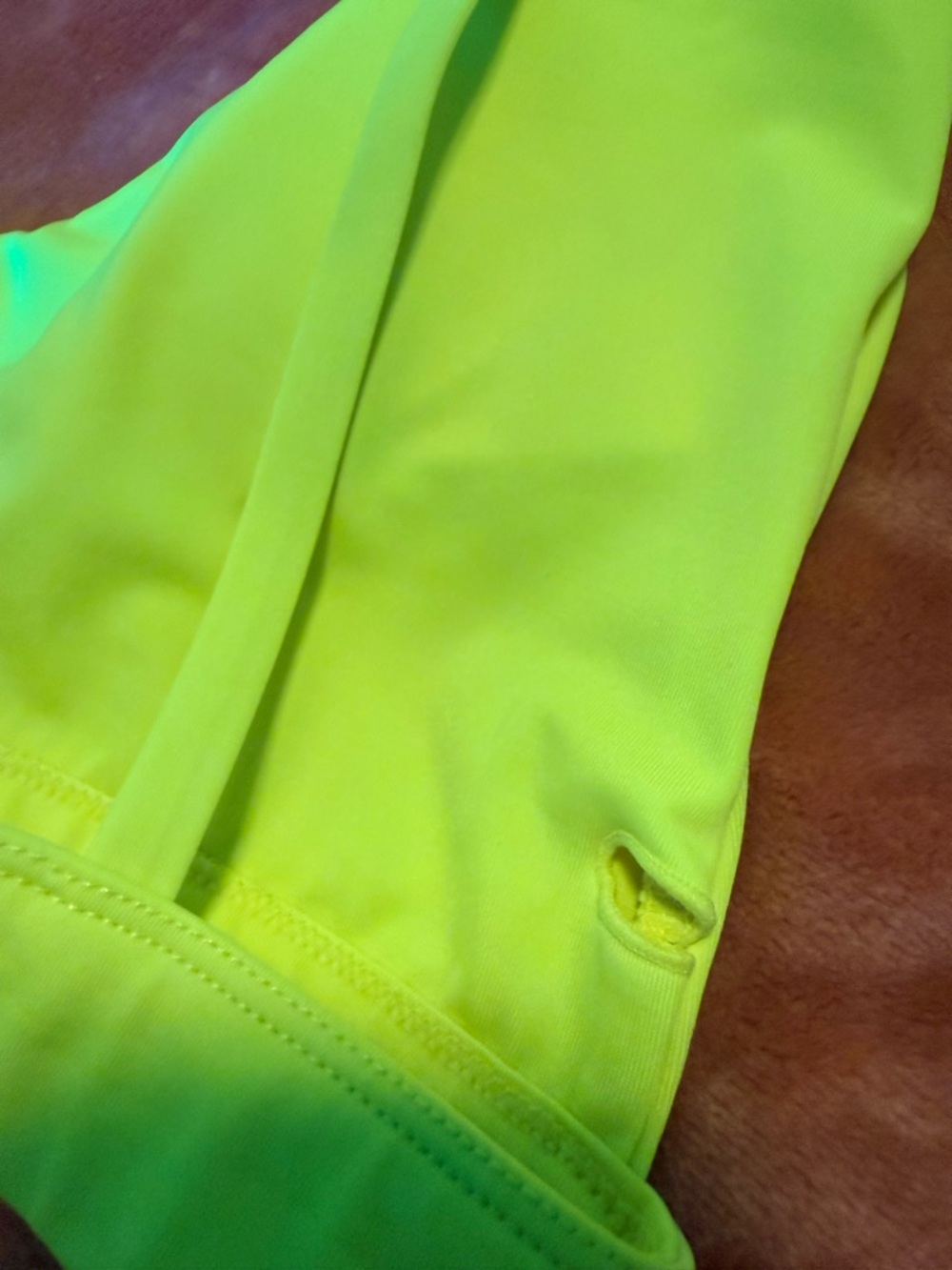 Neon Yellow Bikini Set - Women’s Two-Piece Swim - Picture 5 of 5